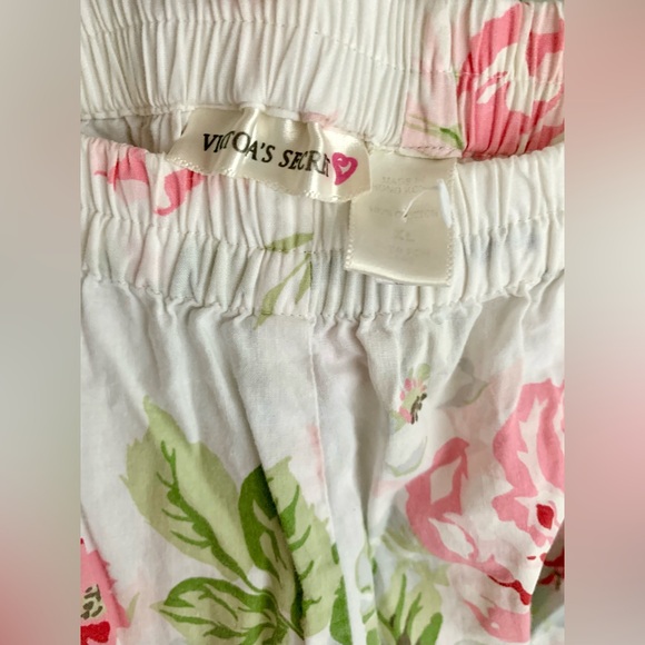Vintage‎ Victoria’s Secret 3 Piece Pajama Set Robe Floral Y2K 90s Size XL - Picture 7 of 11